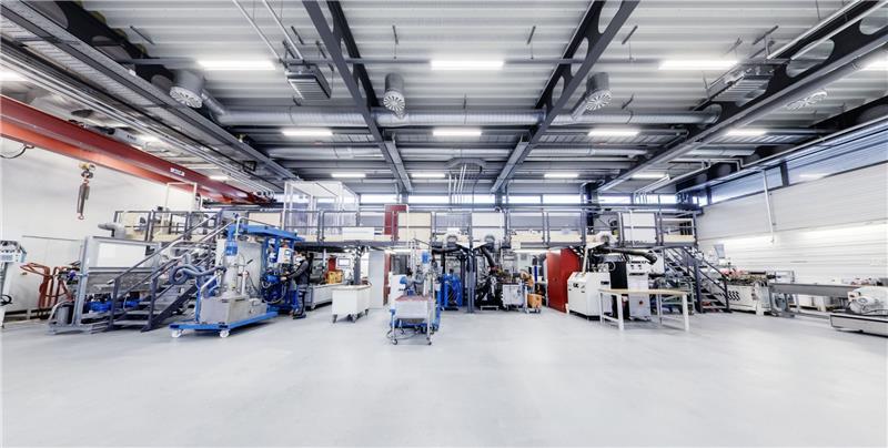 Extrusionstechnikum am Fraunhofer ICT