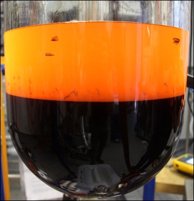 30-L Solvolysereaktor - Solvolyse-Produkt des chemischen Recyclings von PU-Weichschaum