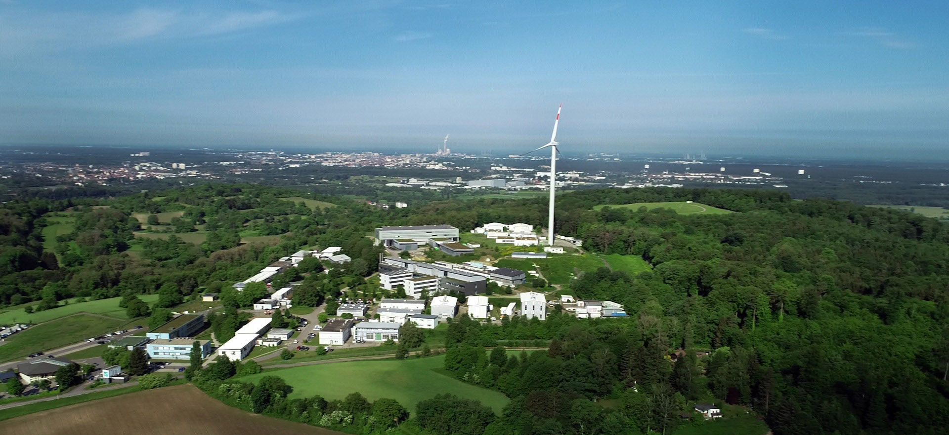 Luftbild des Fraunhofer ICT