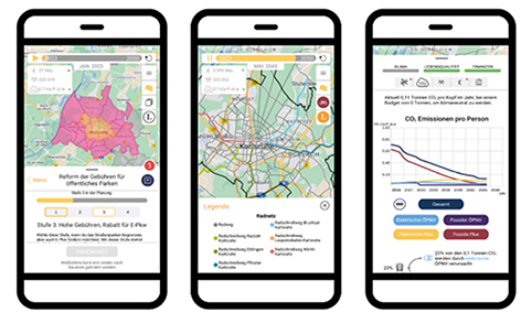 Screenshots MobileCityGame Version 20230810