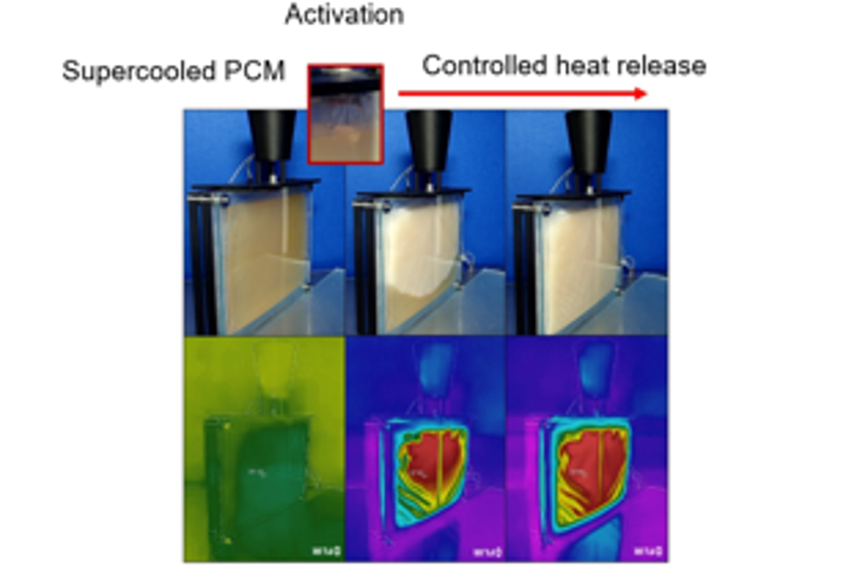 Schaltbares Phasenwechselmaterial (PCM)