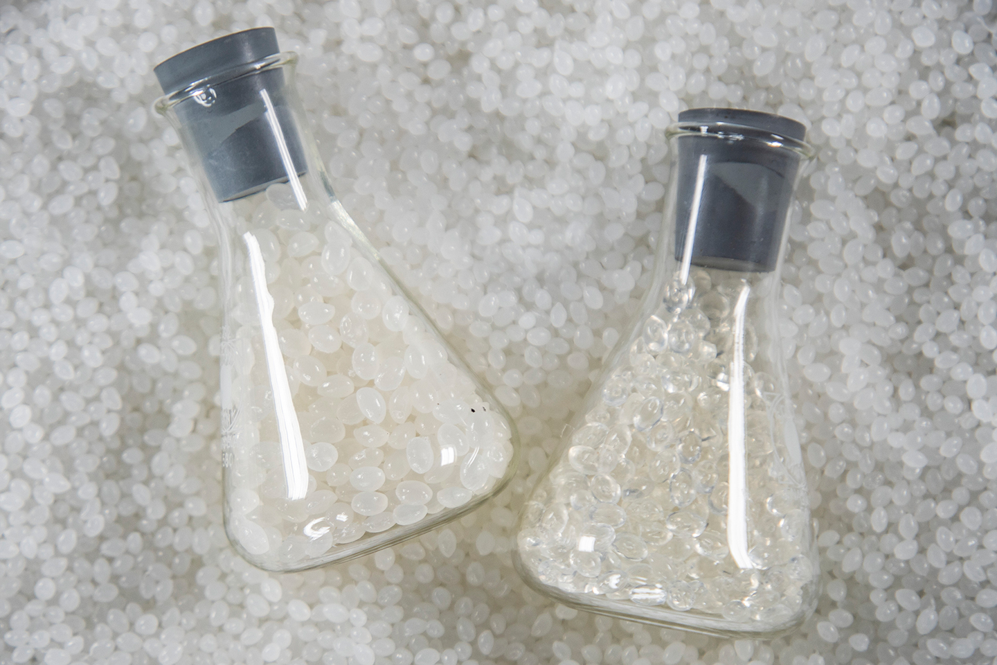 Hochtemperaturbeständige stereokomplexe PLA-Granulate