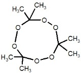 Structural formula of TATP