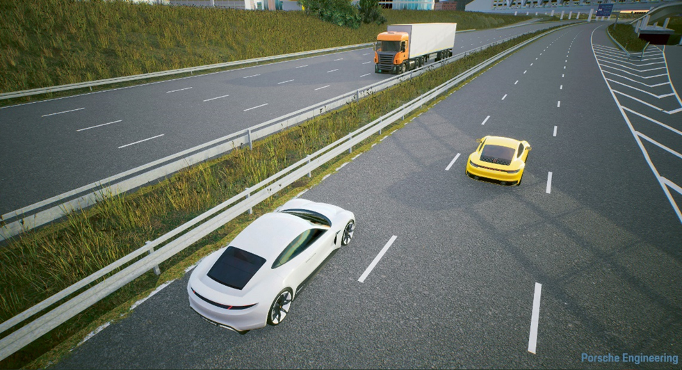 Virtual test drives: Real-world journeys can be recreated in a simulation framework. Virtual test drives: Real-world journeys can be recreated in a simulation framework.