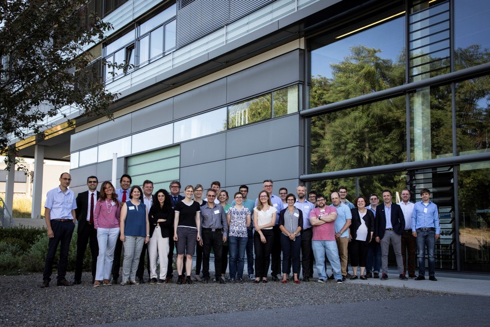 Project consortium at the kick-off meeting, summer 2019